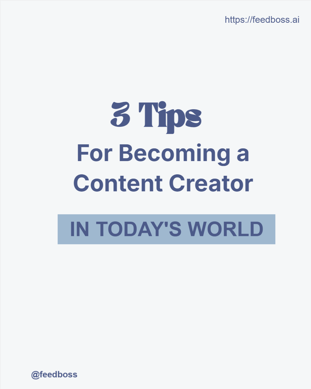 Content Creator Tips template